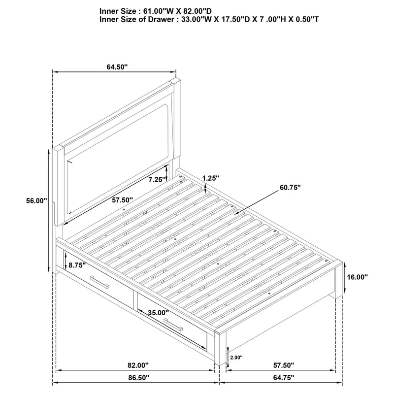 Kenora 5 Pc Bedroom Set