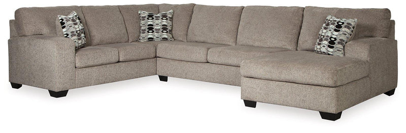 Ballinasloe 3-Piece Sectional with Chaise - Furniture Center (NY)