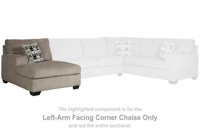 Ballinasloe 3-Piece Sectional with Chaise - Furniture Center (NY)