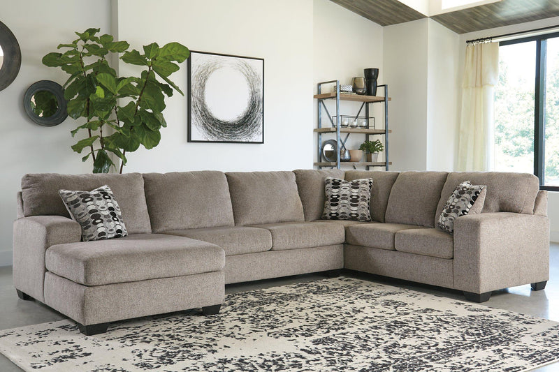 Ballinasloe 3-Piece Sectional with Chaise - Furniture Center (NY)