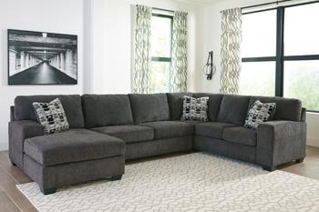 Ballinasloe 3-Piece Sectional with Chaise - Furniture Center (NY)