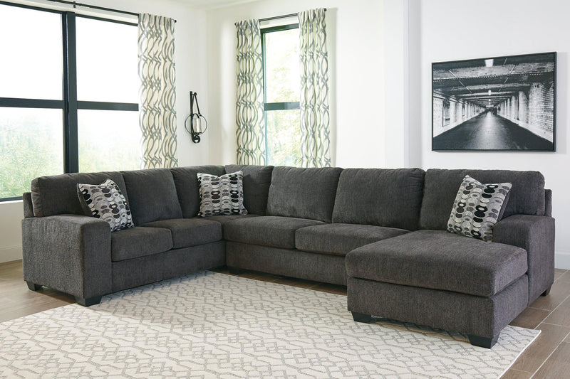 Ballinasloe 3-Piece Sectional with Chaise - Furniture Center (NY)