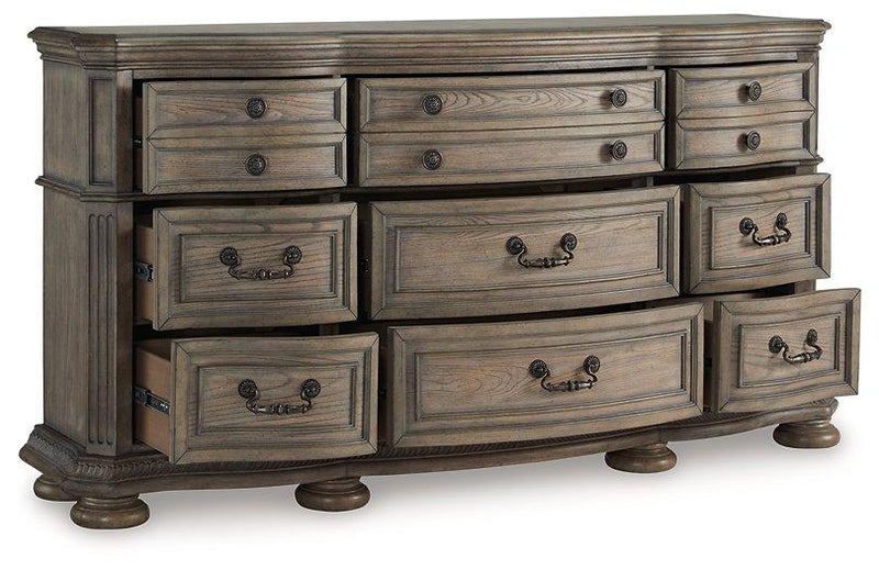 Ardenfield Dresser and Mirror - Furniture Center (NY)