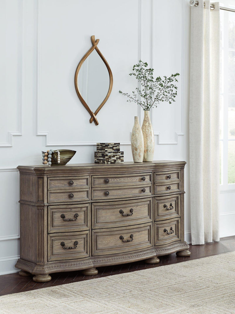 Ardenfield Dresser and Mirror - Furniture Center (NY)