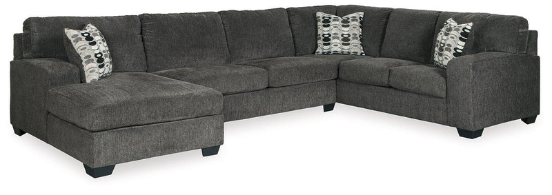 Ballinasloe 3-Piece Sectional with Chaise - Furniture Center (NY)