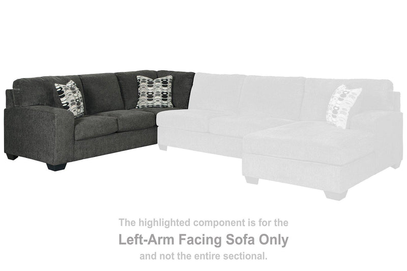 Ballinasloe 3-Piece Sectional with Chaise - Furniture Center (NY)