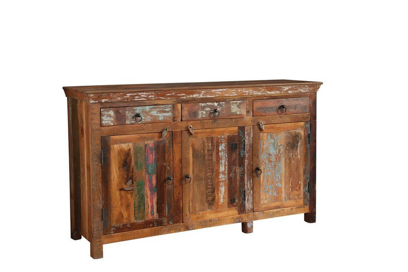 Harper 4-drawer Accent Cabinet Reclaimed Wood - Furniture Center (NY)