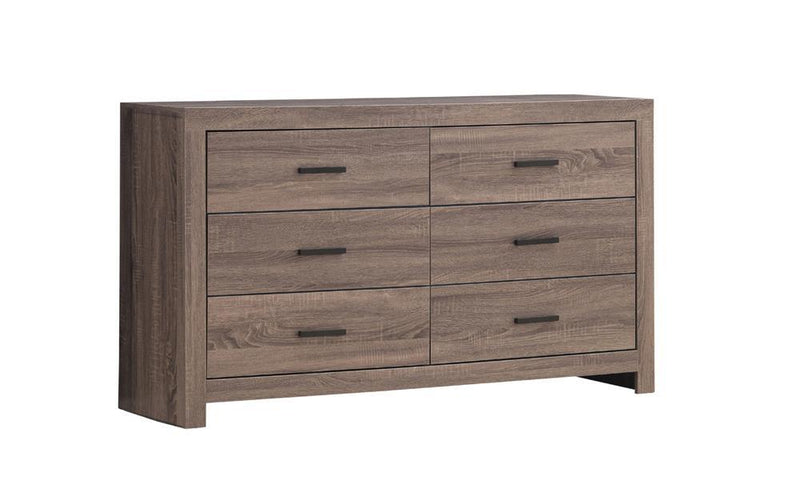 Brantford 6-drawer Dresser Barrel Oak - Furniture Center (NY)