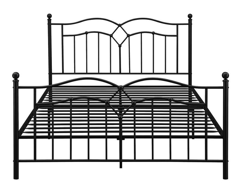 Klossen Queen Platform Bed Black - Furniture Center (NY)