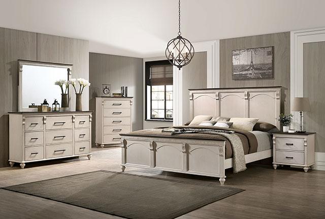 AGATHON E.King Bed - Furniture Center (NY)