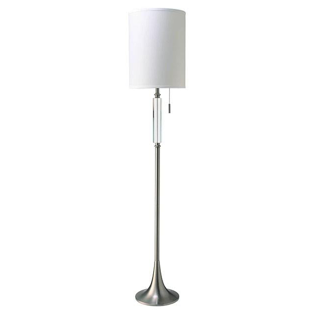 Aya White Floor Lamp - Furniture Center (NY)