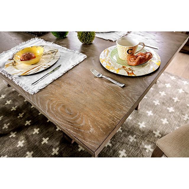 Patience Rustic Natural Tone Dining Table