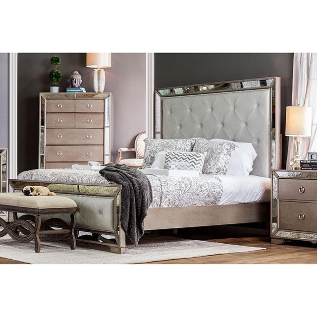 LORAINE Queen Bed - Furniture Center (NY)