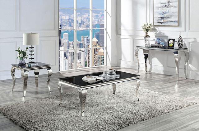 WETZIKON Coffee Table, Black - Furniture Center (NY)