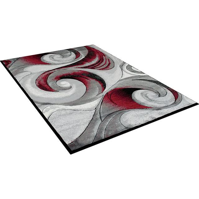 Niksar Red 5' X 7' Area Rug - Furniture Center (NY)