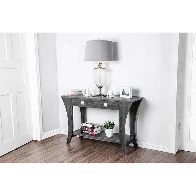 Amity Gray Sofa Table - Furniture Center (NY)