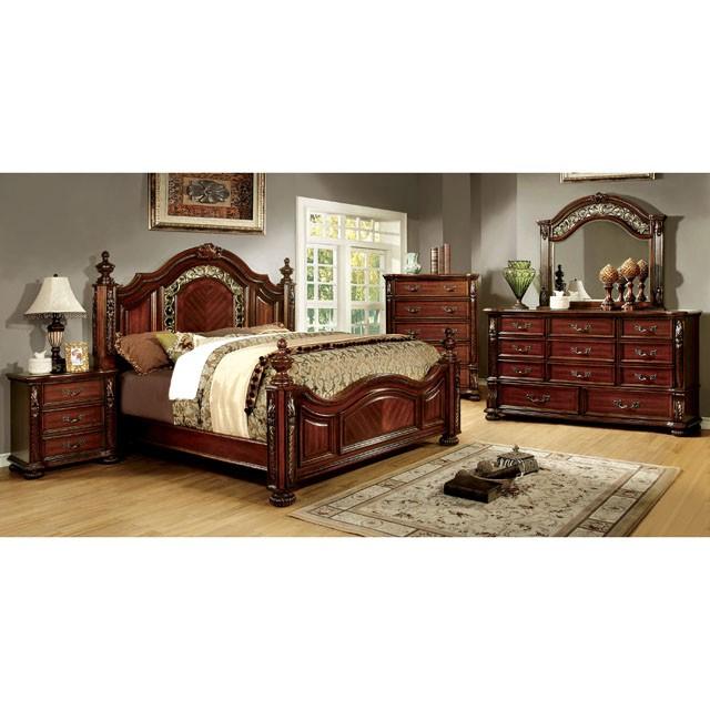 ARTHUR Brown Cherry Dresser - Furniture Center (NY)