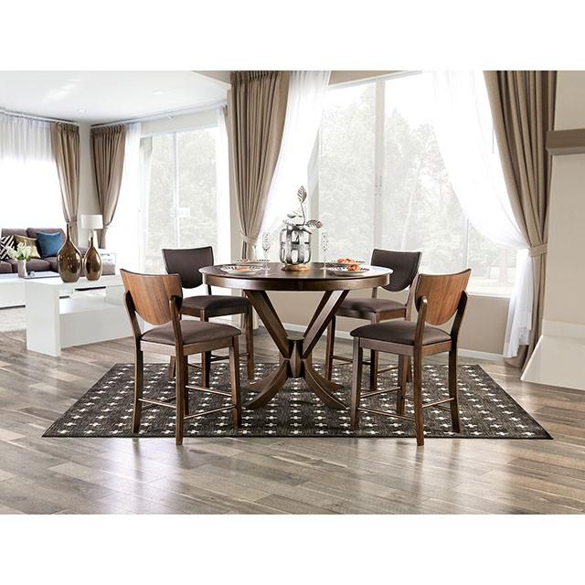 MARINA Counter Ht. Round Dining Table - Furniture Center (NY)