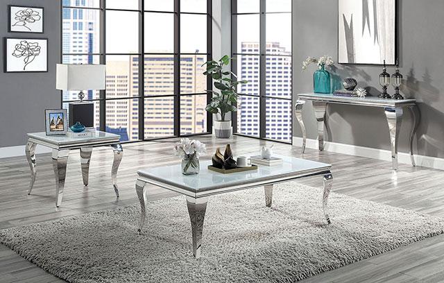 WETZIKON Coffee Table, White - Furniture Center (NY)