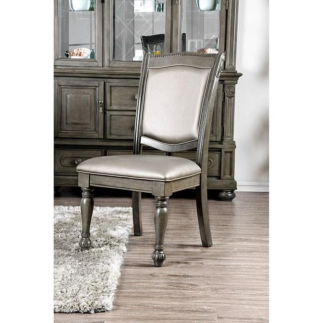 Alpena Gray Side Chair (2/CTN) - Furniture Center (NY)