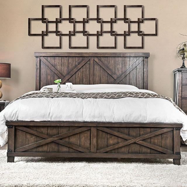 Bianca Dark Walnut E.King Bed