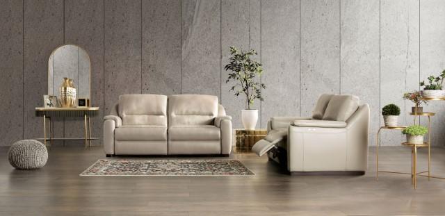 ALTAMURA Power Sofa, Taupe - Furniture Center (NY)