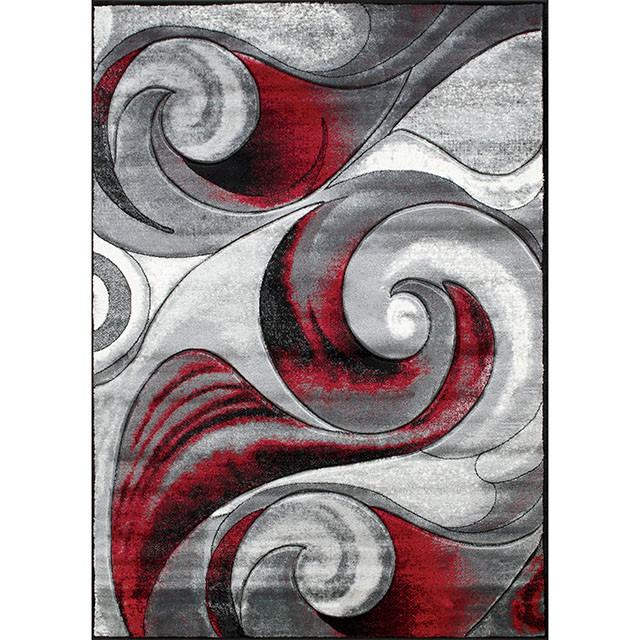 Niksar Red 5' X 7' Area Rug - Furniture Center (NY)