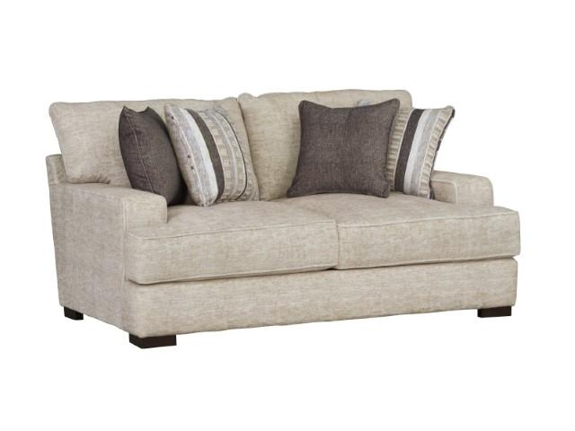 ARDENFOLD Loveseat, Beige - Furniture Center (NY)