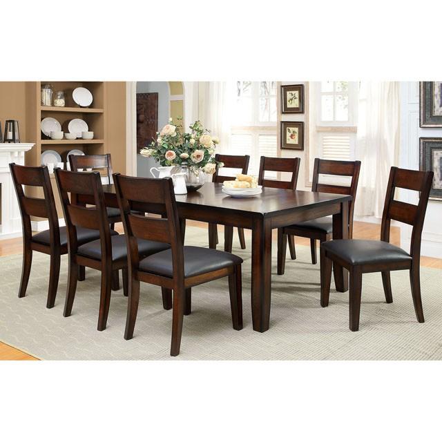 DICKINSON I Dark Cherry Side Chair (2/CTN) - Furniture Center (NY)