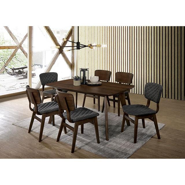 Shayna Black/Light Oak Side Chair (2/ctn) - Furniture Center (NY)