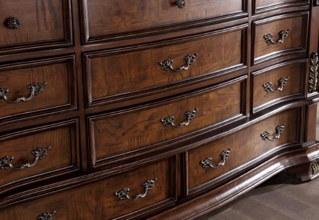 ESPARANZA Dresser, Brown Cherry - Furniture Center (NY)