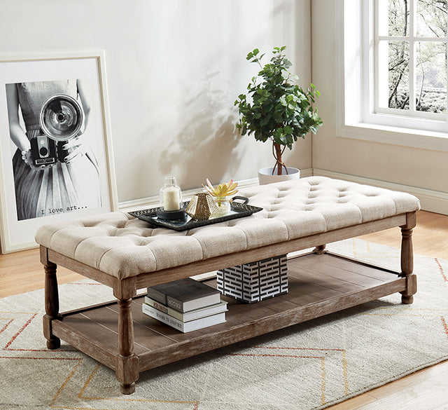 Tanya Beige Bench