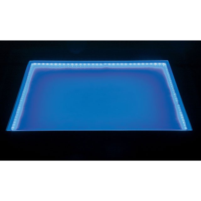 LUMINAR II Black Counter Ht. Table - Furniture Center (NY)