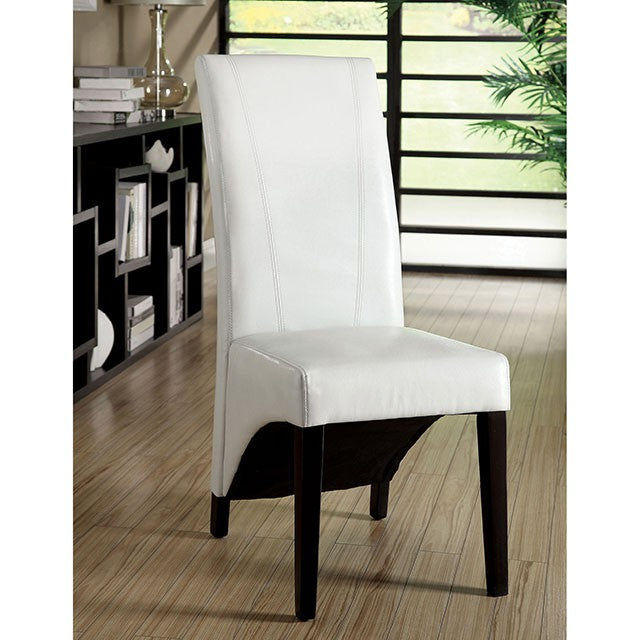 Mauna White Round Dining Table - Furniture Center (NY)