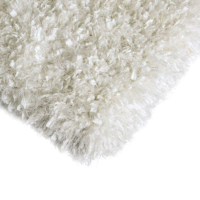 Annmarie White 5' X 8' Area Rug - Furniture Center (NY)