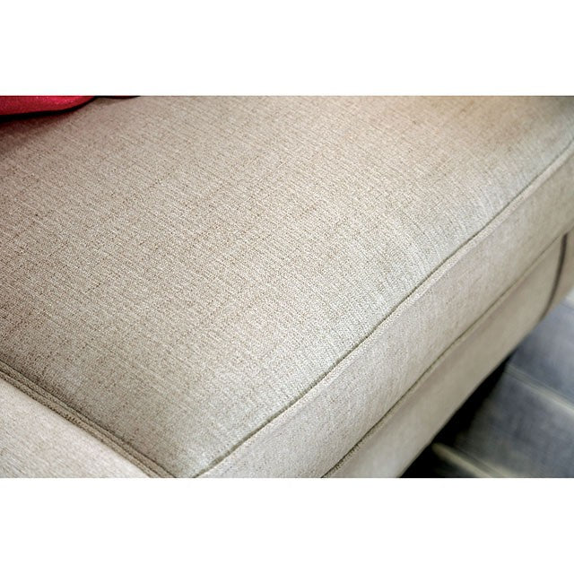 Nadene Ivory Sofa - Furniture Center (NY)