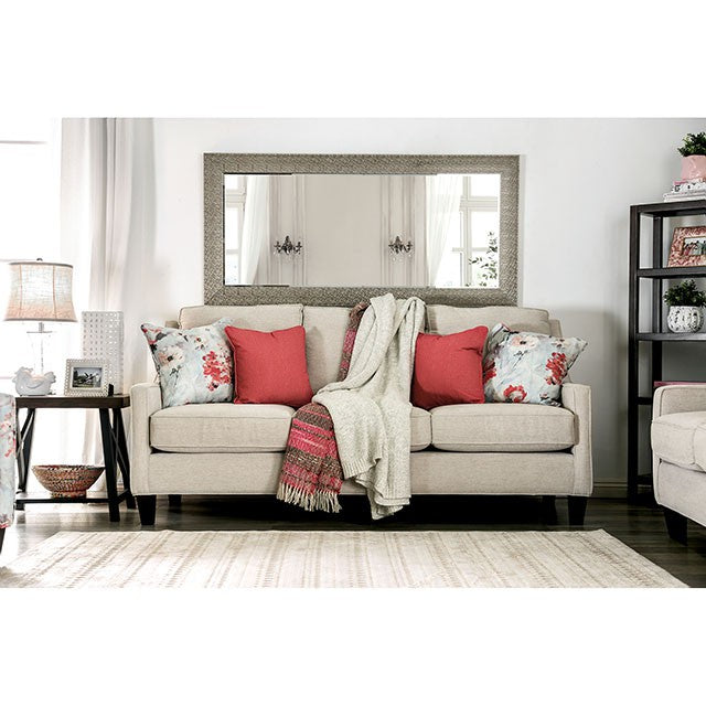 Nadene Ivory Sofa - Furniture Center (NY)