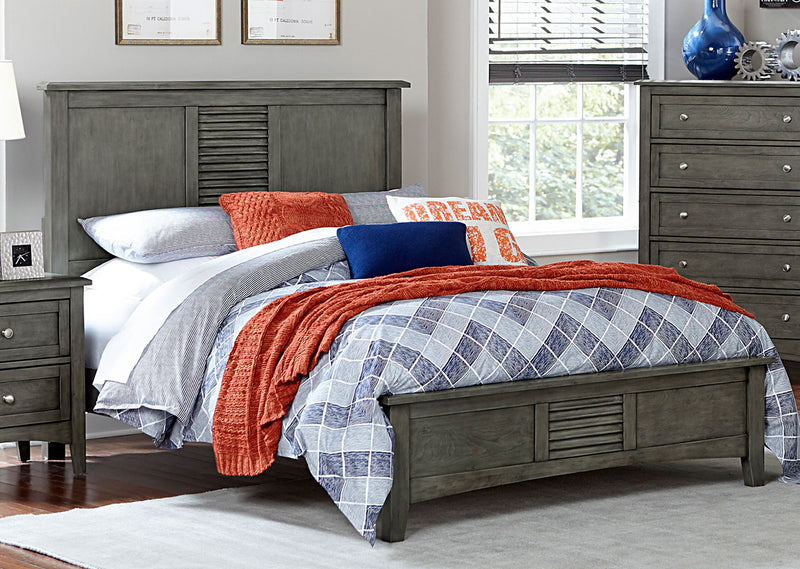 Homelegance Furniture Garcia Full Panel Bed in Gray image